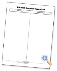 Matter Of Fact Free T Chart Graphic Organizer T Chart Is