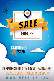 Nordamerika und inseln auf der ganzen . Travel Sale Poster Template Postermywall
