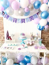 Snowflake cookie cutters and icing decorations ensure that even your cookies, cakes, and cupcakes adhere to the party theme. 12 Must See Winter Birthday Party Ideas Catch My Party