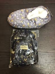 Brand New In Package Gwp Harry Potter Slippers Mini Potter Bags