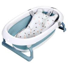 .bassinet baby bedside bassinet vintage baby bassinet baby bassinet for bed baby bath tub fisher price bassinet. Costway Folding Baby Bathtub Newborn Toddler Collapsible Bath Support W Cushion Blue
