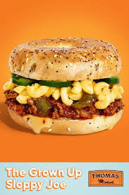 The Grown Up Sloppy Joes On Thomas Everything Bagels In 2020 Recipes Cooking Food