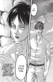 Eren yeager (エレン・イェーガー eren yēgā?) is the 1st chapter of the 2nd volume and the 6th chapter overall of the attack on titan: Hannah Auf Twitter Eren The Attack Titan Anime Episode 58 Vs Manga Chapter 88