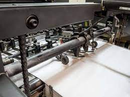 Druckmaschine In Einer Modernen Druckerei Lizenzfreie Fotos, Bilder Und  Stock Fotografie. Image 77502678.