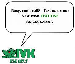 NEW WIVK Text Line | WIVK-FM
