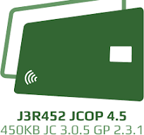 J3R452 JCOP 4.5 P71 450 KB JavaCard 3.0.5 Classic - MoTechno