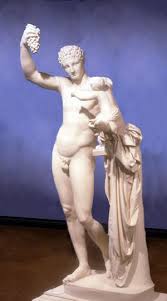 This sculpture was from the greek classical period and is originally from greece. Hermes And The Infant Dionysos Museum Of Art And Archaeology