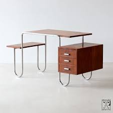 Tubular Steel Desk 30s Zeitlos Berlin Bauhaus Furniture Bauhaus Interior Tubular Steel Desk