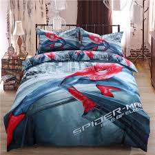 Spider Man Bedding Set Twin Queen King Size Super Heroes