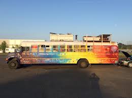 Chicken Coop Bus School Bus Tiny House Bus Bus Living