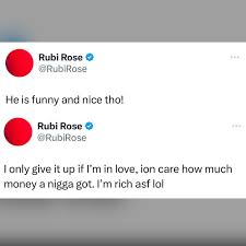 RubiRose takes to twitter and seemingly addresses her previous  “relationship” with Druski.👀 📸: @druski