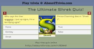We're about to find out if you know all about greek gods, green eggs and ham, and zach galifianakis. The Ultimate Shrek Quiz