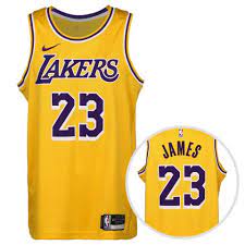 Exclusive los angeles lakers kobe bryant hall of fame #8 authentic jersey. Nike Basketballtrikot Nba Los Angeles Lakers Lebron James Swingman Icon 2020 Online Kaufen Otto