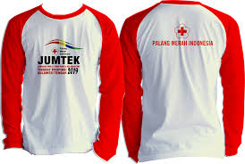 Dan pada bagian lengan kanan terdapat tulisan jrc pada bagian lengan kiri dan belakang atas terdapat tulisan 13 yang menandakan angkatan kami 'pmr wira angkatan 13'. Kaos Bumi Home Facebook