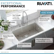 31 inch undermount kitchen sink 16
