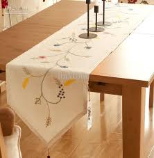 Home Decoration Table Runner With Tassels Cotton Linen Chain Embroidered Table Runners Tablecloth Quilting Table Runners Red And White Table Runner From Linkton Embroidered Table Runner Tablecloth Fabric Christmas Table Cloth