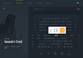 Cinema Tickets Booking Step 02 Cinema Ticket App Design Web App Design