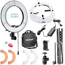 Neewer Ring Light With Stand Kit 14 In Outer Dimmable Led Ring Light Ebay