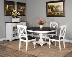 Dining side chairs set of 2 solid wood chair seat heavy duty metal frame x back for kitchen restaurant dining room cafe bistro, silla de comedor 4.6 out of 5 stars 282 $209.99 $ 209. Carriage House Round Dining Room Set W X Back Chairs By Sunny Designs Furniturepick
