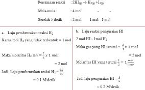 Larutan caco3 (ar ca = 40, c = 12, o =16) mempunyai konsentrasi 0,5 m. 60 Soal Laju Reaksi Pilihan Ganda Dan Jawaban Pembahasan