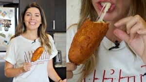 Peynirli Corn Dog Nasil Yapilir Peynirli Misir Kaplamali Kizarmis Sosi Sosis Tarifleri Sosis Gida