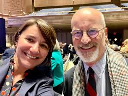 Pitt Honors Convocation, but make it look #GSPIA. Congrats to our  professors who were honored during this year's event! Dr. Michael Kenney  was recognized as the Wesley W. Posvar Chair in International