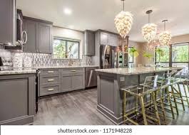 kitchen cabinets high res stock images