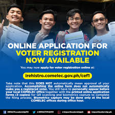 Available for pc, ios and android. Impact Leadership Online Application For Voter Registration Now Available You May Now Apply For Voter Registration Online At Irehistro Comelec Gov Ph Cef1 Magparehistroka Voterreg2020 Facebook