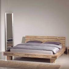 Pure edge bett 180x200cm #423 akazie massiv lackiert grau tempi di consegna: Massives Akazie Bett Limkel Pharao24 De