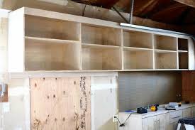 These garage base cabinets have a few clever storage options to optimize your garage shop space. How To Build A Diy Wall Mounted Garage Cabinets Thediyplan