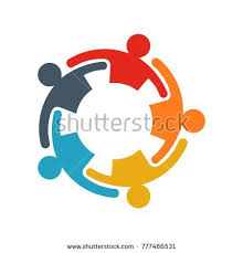 Group Of Business People Business People Sharing Their Ideas Logo Illustration Vector Student Family Illustra Teamwork Logo Logo Illustration People Logo