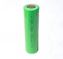 18650 Rechargeable Li-Ion Battery - 3.7V - 3,000mAh - Works with  Rechargeable Solar Panels