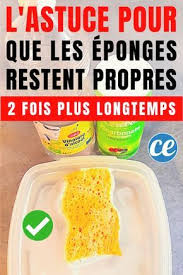 L Astuce Pour Que Vos Eponges Restent Propres 2 Fois Plus Longtemps Comment Nettoyer Astuces Pour Nettoyer Produit De Nettoyage Faits Maison