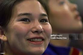 Au Li Yen of Malaysia is all smiles during the Women's Individual... News  Photo