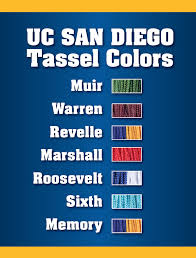 Uc san diego's small colleges help you thrive in a welcoming community. Uc San Diego Bookstore On Twitter Do You Know Your College Tassel Color Graduation Ucsd Ucsdbookstore Classof2014 Http T Co T6tyiokyp2