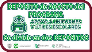 De acuerdo con el calendario publicado en las reglas de operación de mi beca para empezar, la publicación de la convocatoria se realizará en agosto. Deposito De Agosto De Uniformes Y Utiles Escolares De Mi Beca Para Empezar Se Divide En Dos Youtube