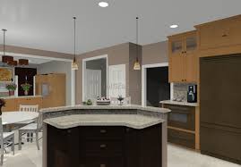 Corner Kitchen Island Home Design Curved Kitchen Island Curved Kitchen Kitchen Island With Seating