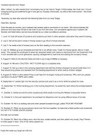 Banned from store letter : Man Banned From Target
