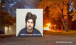 Mother's Adult Son Charged with Arson After House Fire in Libertyville