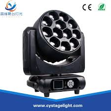 China 12x40w Rgbw 4in1 Beam Zoom Wash Led Moving Head Light China Stage Light Led Stage Light