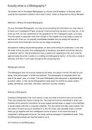 Get your citations in order. Exactly What Is A Bibliography