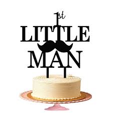One year first birthday cake designs for baby boy. 1st Little Man Cake Topper For Your One Year Baby Boy Birthday Cake Topper Buy Online In Bosnia And Herzegovina At Bosnia Desertcart Com Productid 54661174