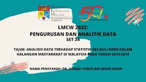 Statistik kes buli siber di malaysia 2019. Video Pengurusan Dan Analitik Data Ukm Semester 2 2019 2020 Youtube