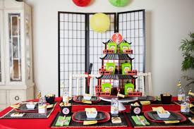 Lego ninjago themed birthday party supplies latex party balloons, plates, cups, flags, tablecloth, party decorations 12. A Lego Ninjago Birthday Party Spaceships And Laser Beams