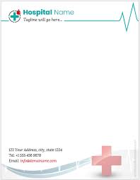 If you are a doctor in need of a doctors letterhead for all your official documents, then you may want to use some of the letterhead templates available here. Hospital Letterhead Templates For Word Word Excel Templates