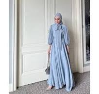 gaun pesta muslimah terbaru 2023 polos dress viral model mayung mewah dress  kondangan wanita kekinia baju lebaran simple minimalis elegan ,mewah ...