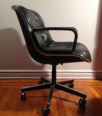 $10.00 coupon applied at checkout. Vintage Pollock Desk Office Chair Knoll Mid Century Modern Leather Ebay