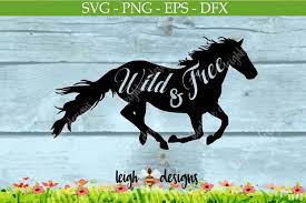 Download Horse Wild And Free Cut File 59979 Svgs Design Bundles