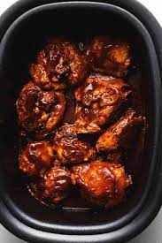 Check out this crock pot beer chicken recipe at laaloosh.com! Crock Pot Bbq Chicken Thighs Low Carb With Jennifer