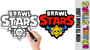 Here you will not only participate in group battles, but also seize the safe deposit with treasure from the enemy team, fight against bosses and mine crystals. How To Draw Brawl Stars Logo Brawler Cute Easy Drawings Tutorial For Easy Drawings Drawing Tutorial Easy Cute Easy Drawings